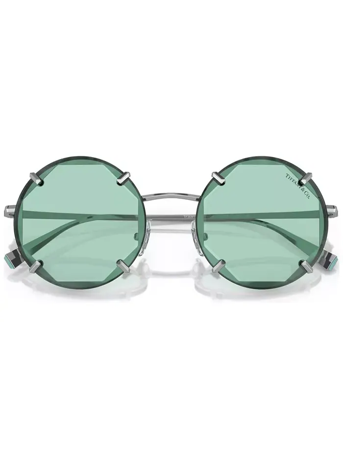 Женские солнцезащитные очки 52, TF3091 Tiffany & Co. — изображение 3 из 5, серебристый