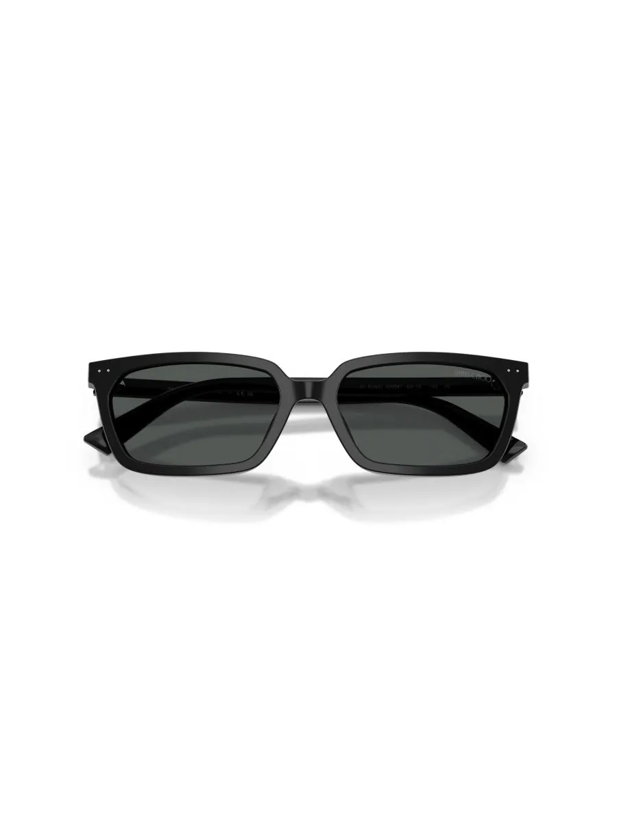 Женские прямоугольные солнцезащитные очки, JC5050U Jimmy Choo — изображение 5 из 5, черный