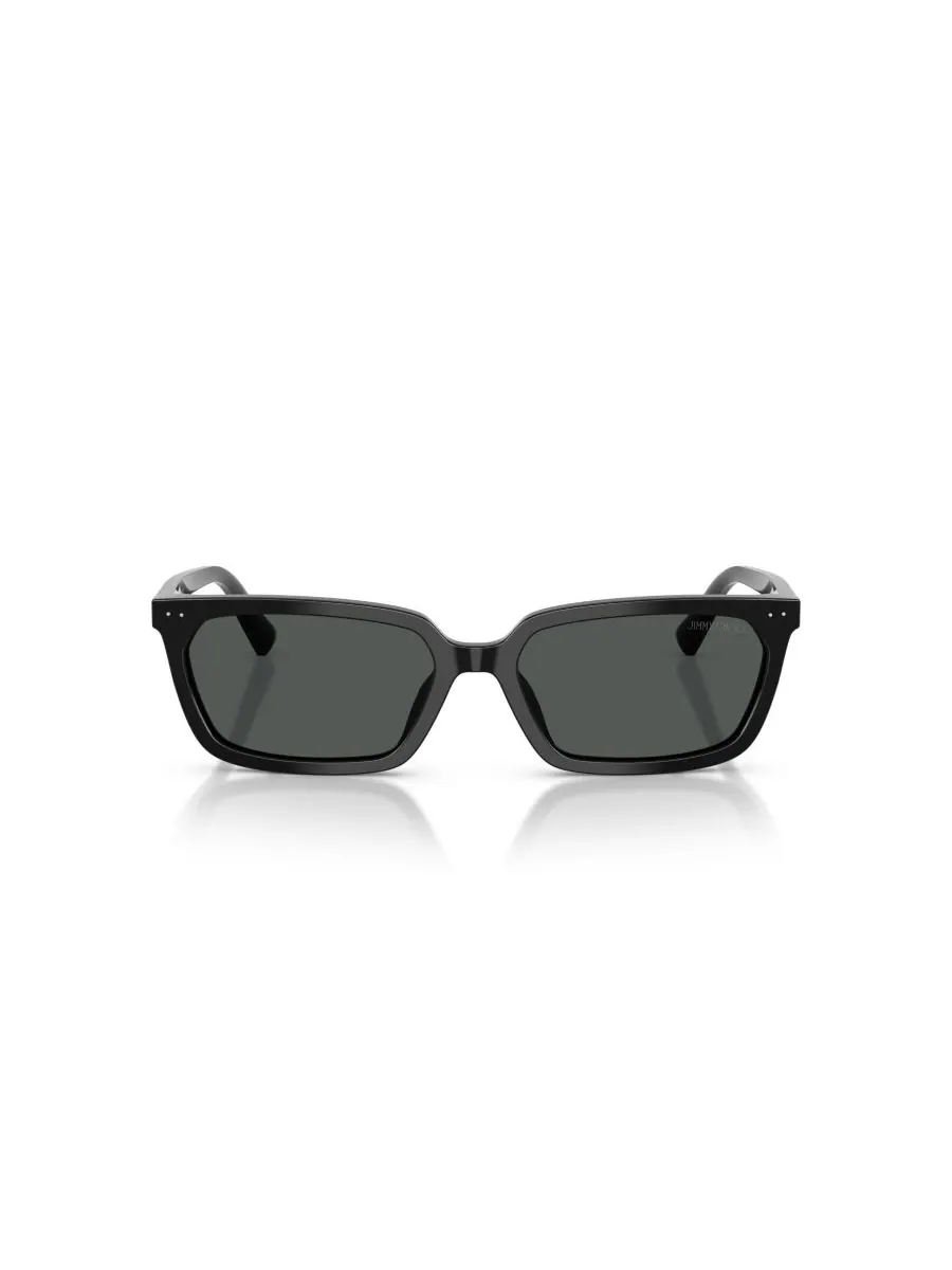 Женские прямоугольные солнцезащитные очки, JC5050U Jimmy Choo — изображение 5 из 8, коричневый