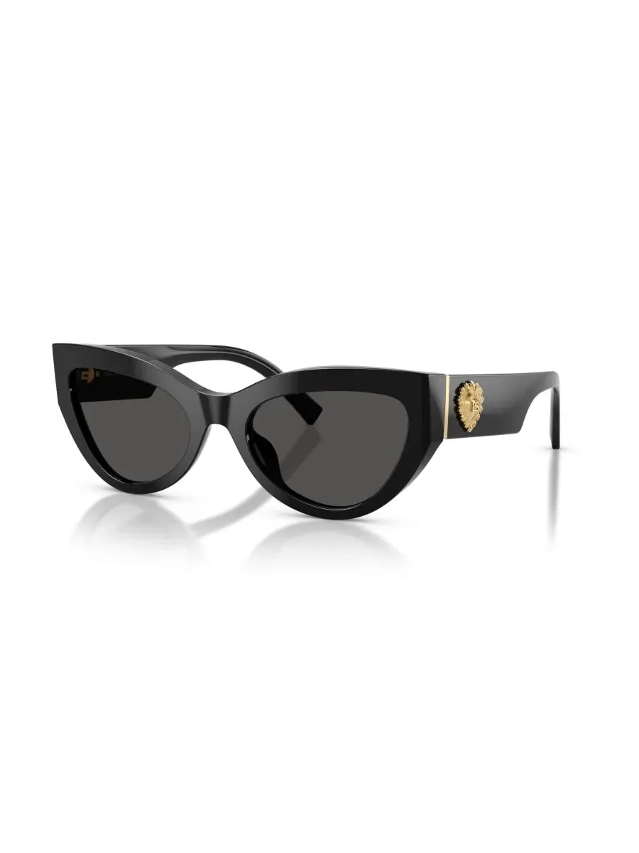 Женские солнцезащитные очки-кошачий глаз DG4536 Dolce&Gabbana — изображение 1 из 5, черный