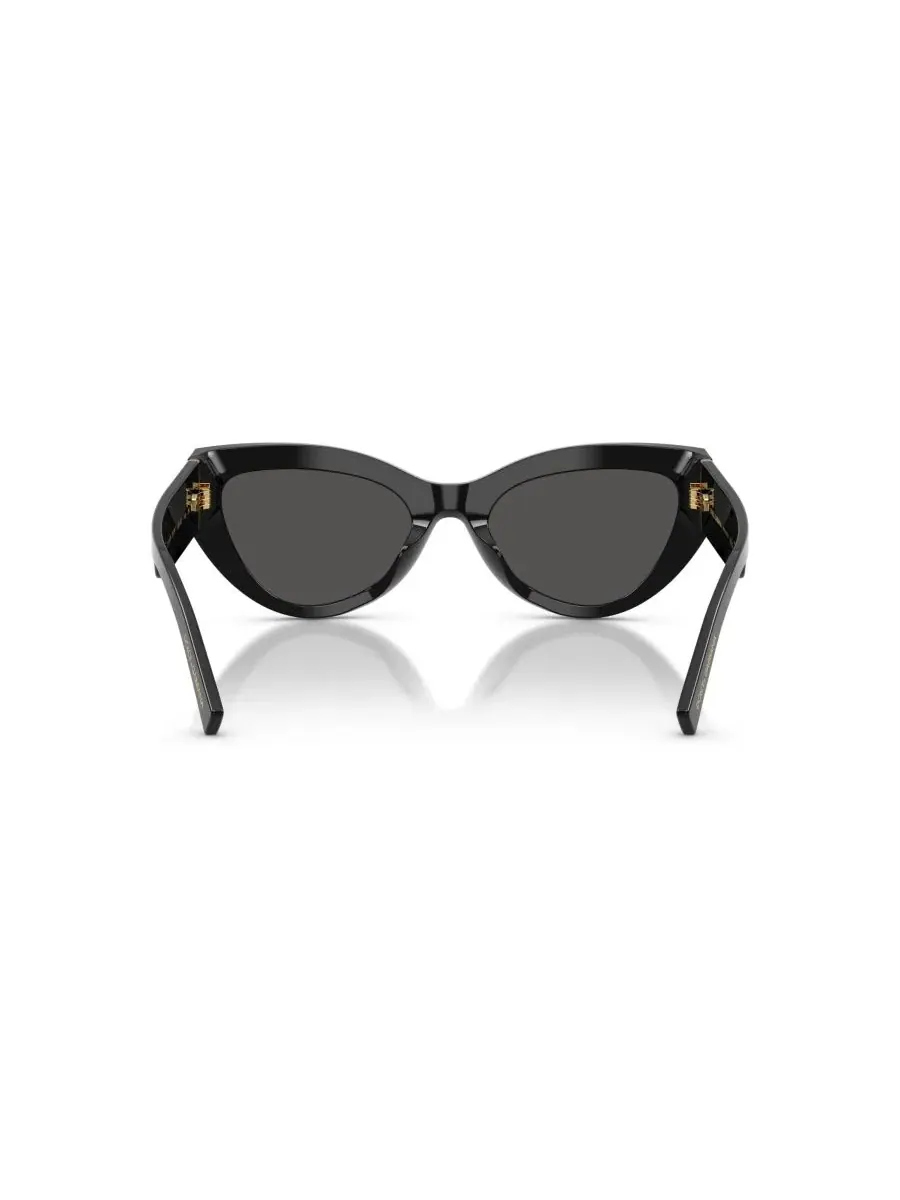 Женские солнцезащитные очки-кошачий глаз DG4536 Dolce&Gabbana — изображение 4 из 5, черный