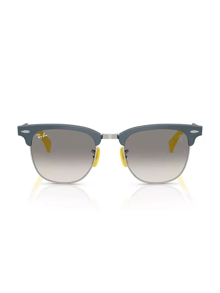 Унисекс круглые солнцезащитные очки, RB3807M Ray-Ban — изображение 2 из 6, серебристый
