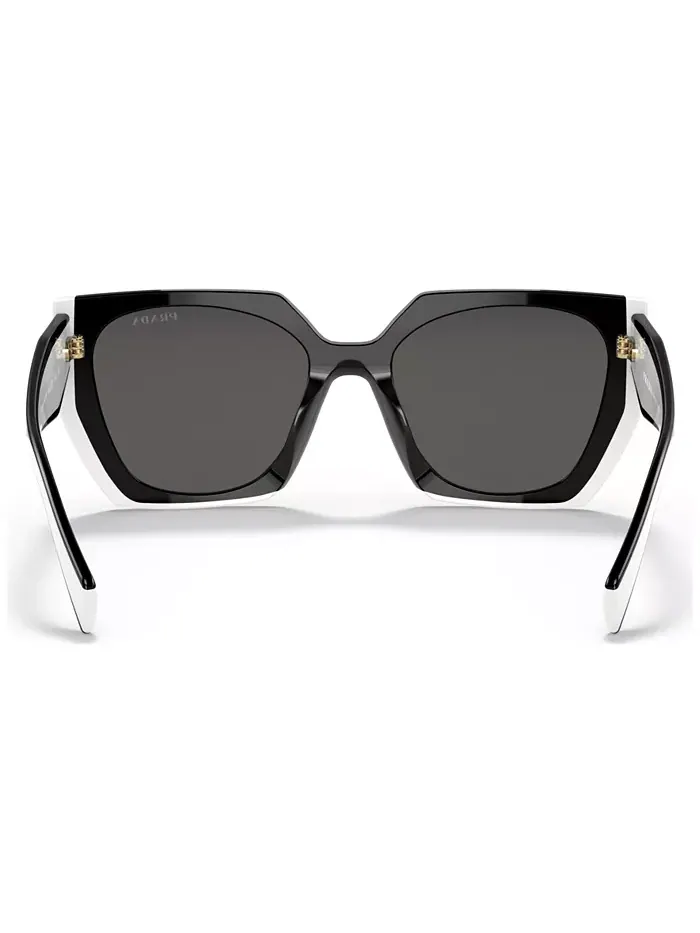 Женские солнцезащитные очки прямоугольной формы, PR 15WS PRADA — изображение 3 из 6, черный