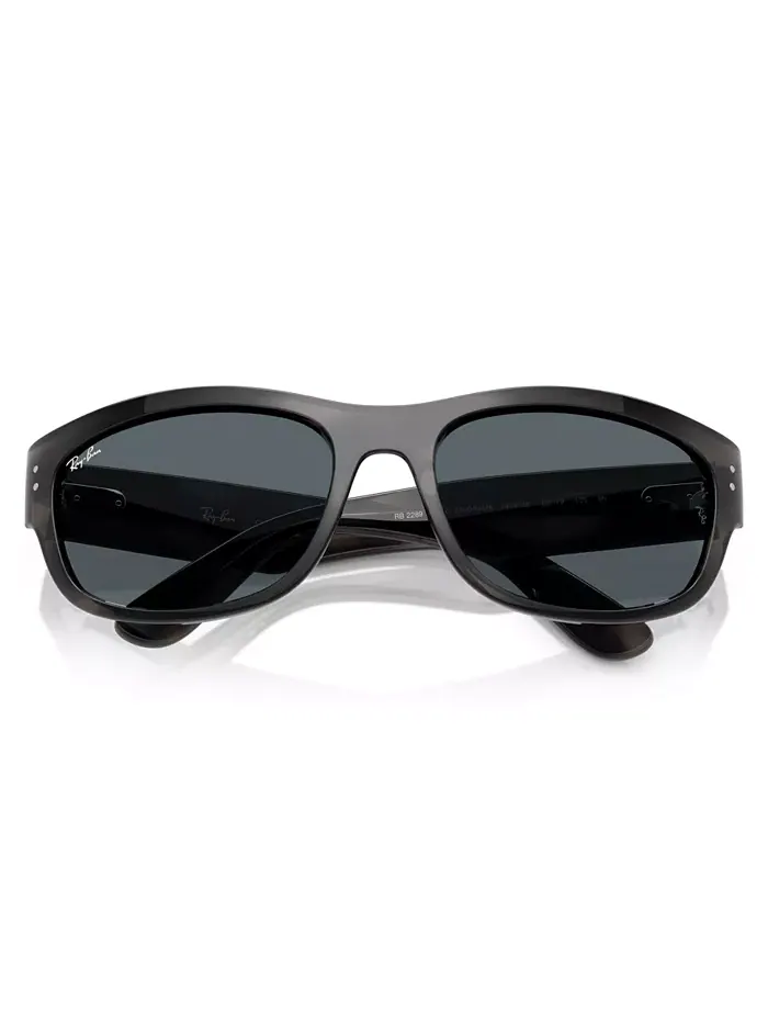 Унисекс солнцезащитные очки Heart Mega Balorama, RB2289 Ray-Ban — изображение 10 из 10, черный