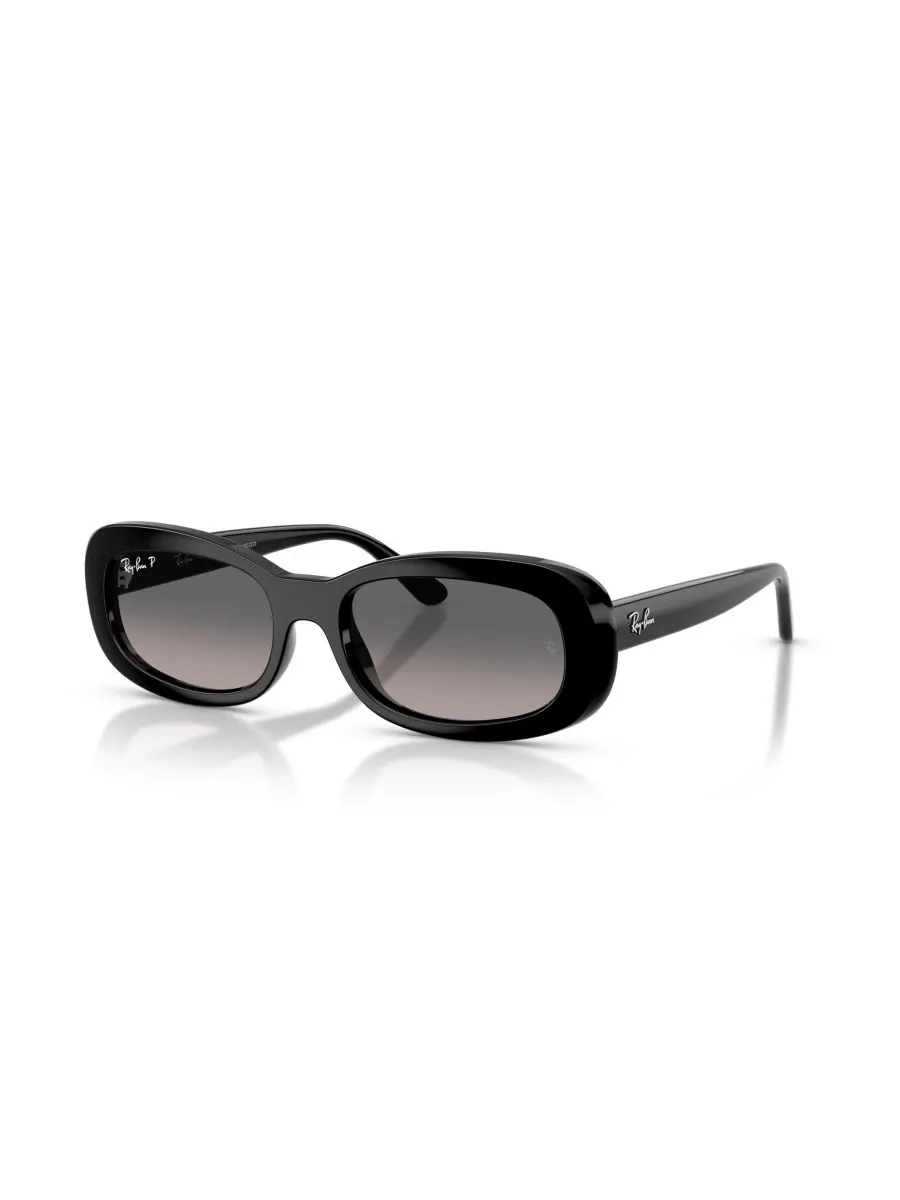 Женские поляризованные солнцезащитные очки, RB2221F Ray-Ban — изображение 1 из 6, черный