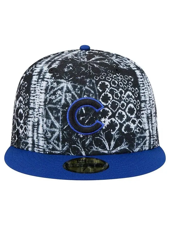 Мужская черная приталенная шляпа Chicago Cubs Sands 59FIFTY New Era — изображение 2 из 4, черный