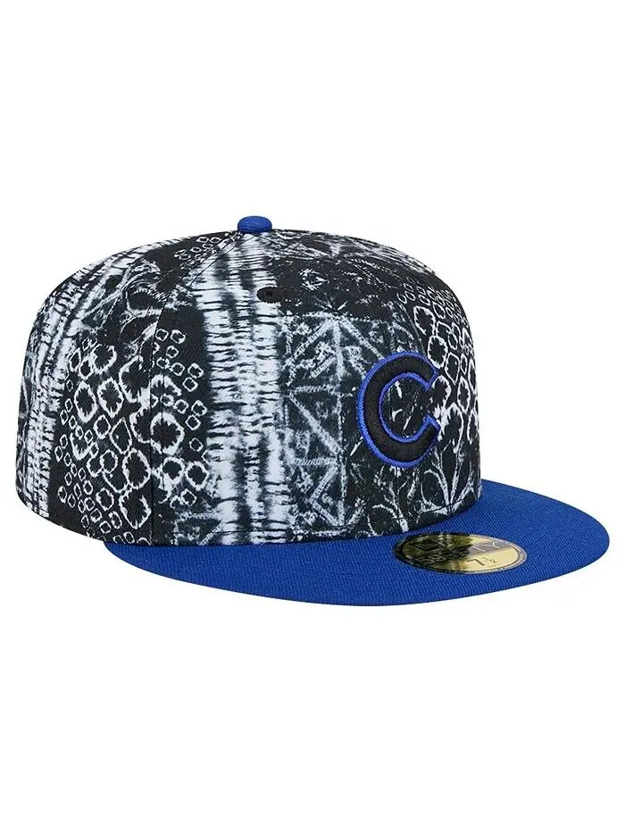Мужская черная бейсболка Chicago Cubs Sands 59FIFTY Fitted New Era — изображение 4 из 4