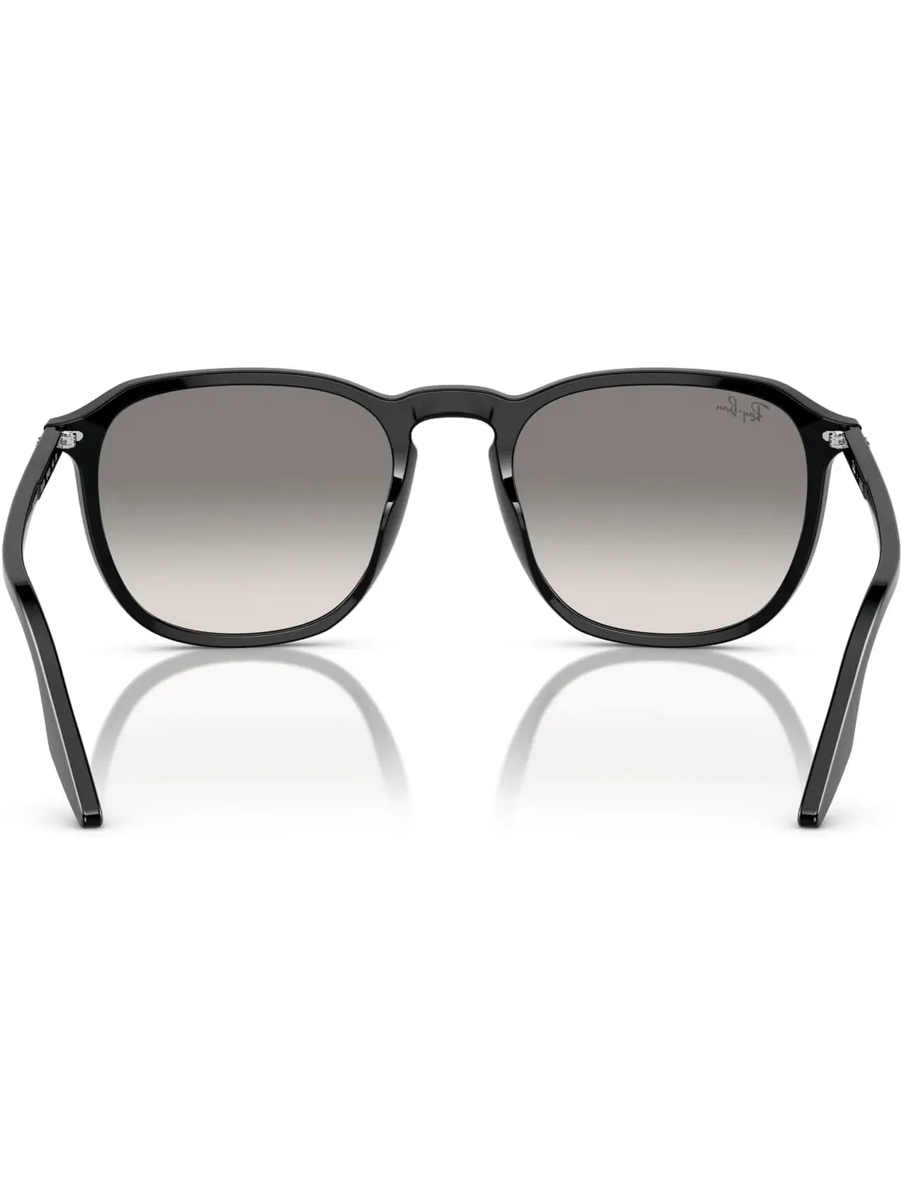 Солнцезащитные очки Ray-Ban RB2203 — изображение 3 из 5, черный/прозрачный серый