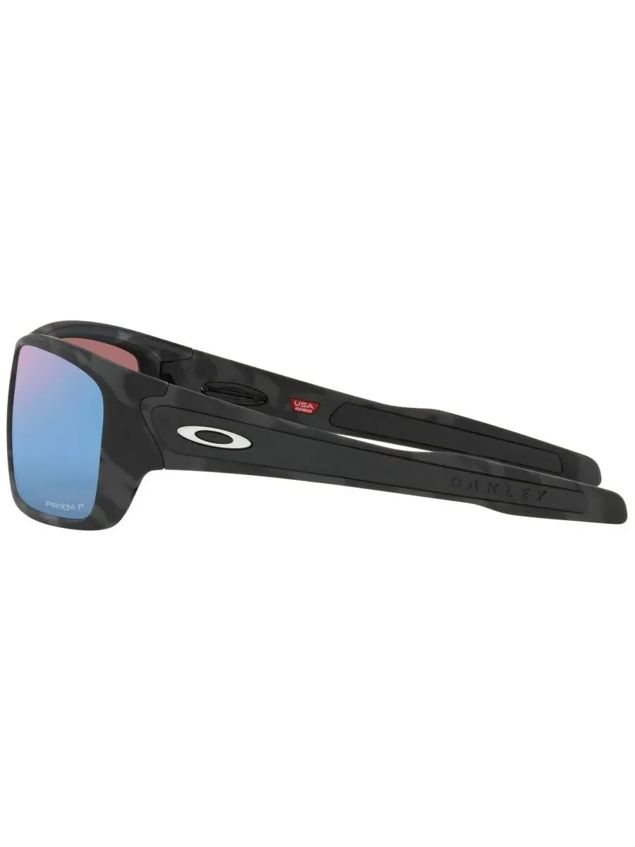 Мужские поляризованные солнцезащитные очки Turbine, OO9263 Oakley, matte черный camo, prism deep — изображение 6 из 7