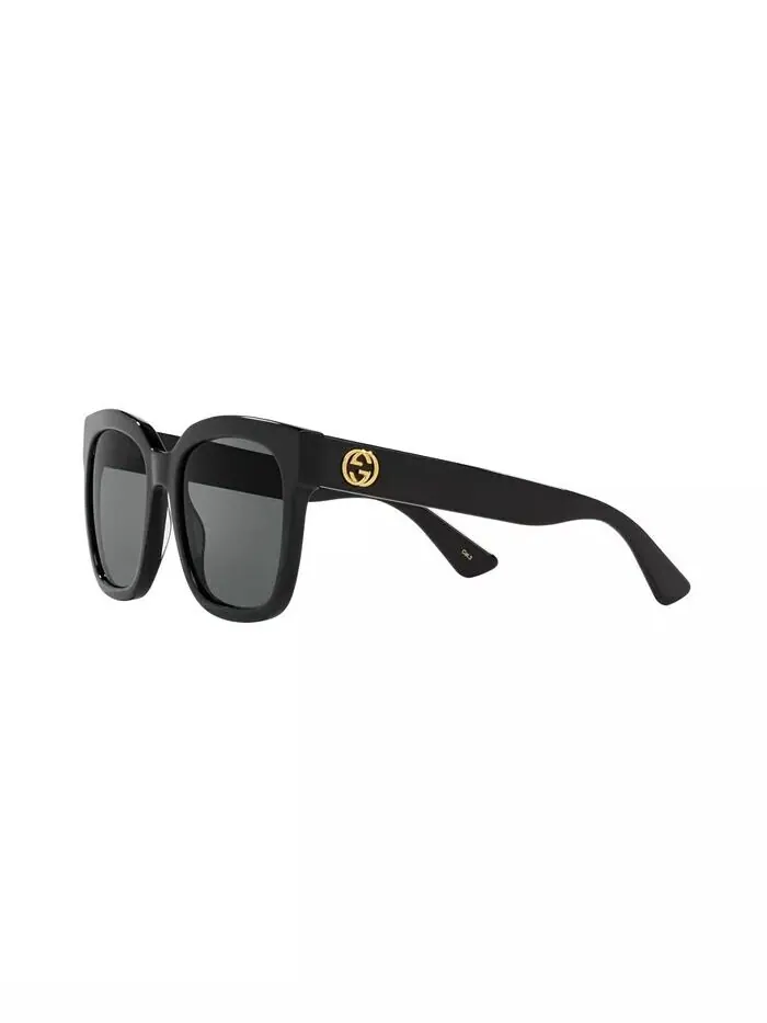 Женские солнцезащитные очки Gucci — изображение 4 из 9, черный