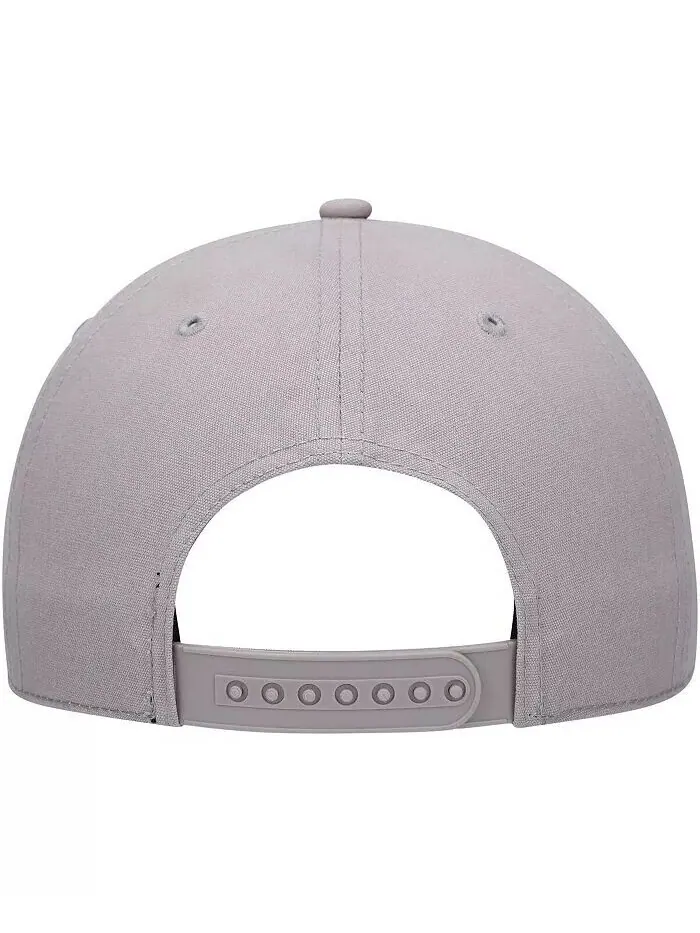 Мужская серая регулируемая кепка Chevrolet Canvas Cappy Trucker American Needle — изображение 4 из 4, серый