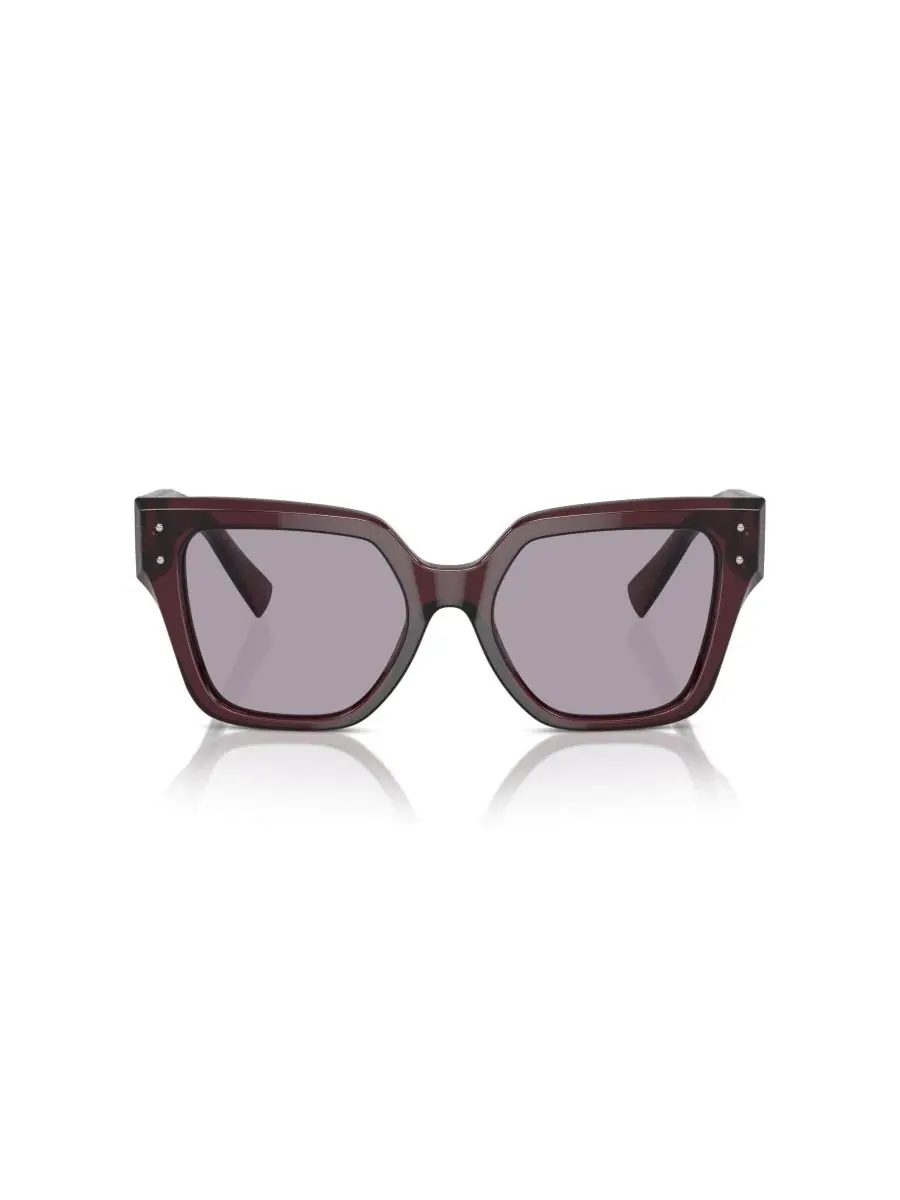 Женские квадратные солнцезащитные очки, DG4471 Dolce&Gabbana — изображение 2 из 5, прозрачный фиолетовый