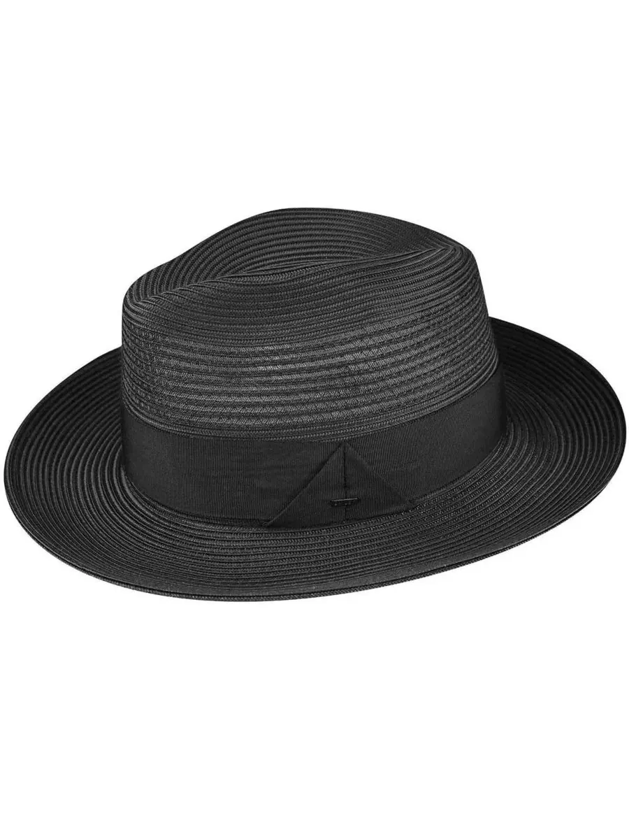 Мужская фетровая шляпа Max Fedora Bailey 1922 — черный