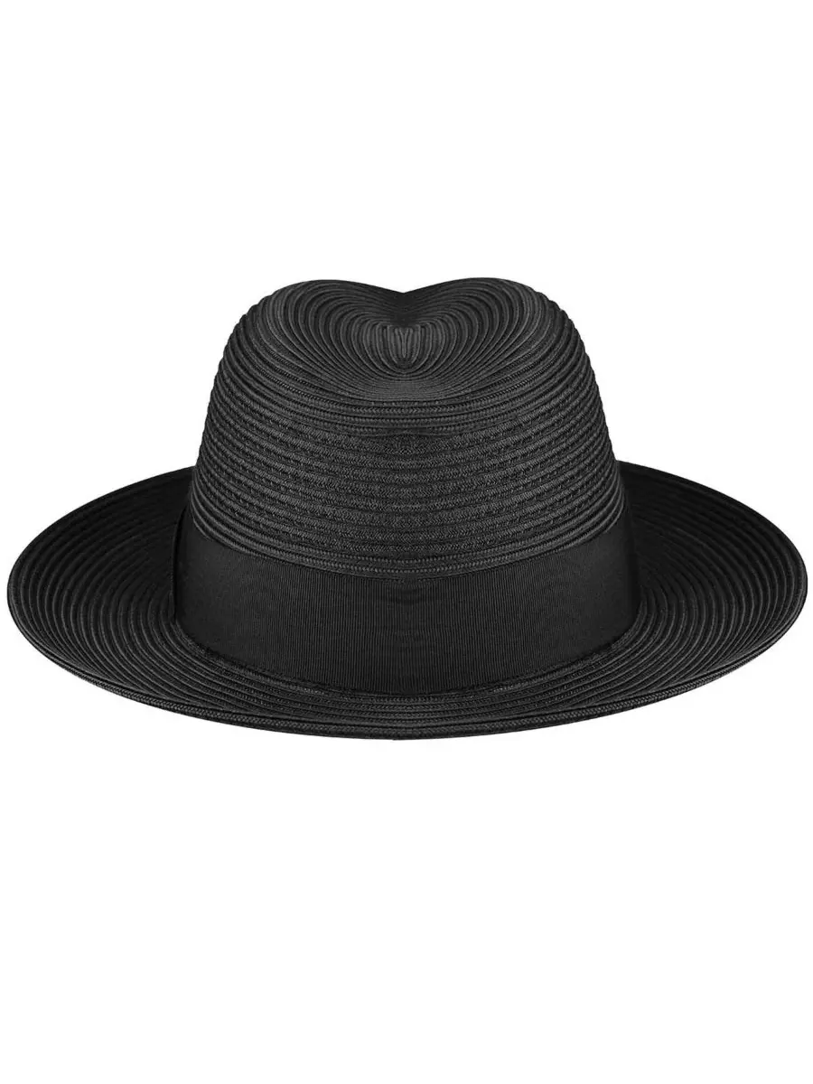 Мужская фетровая шляпа Max Fedora Bailey 1922 — изображение 3 из 6, черный