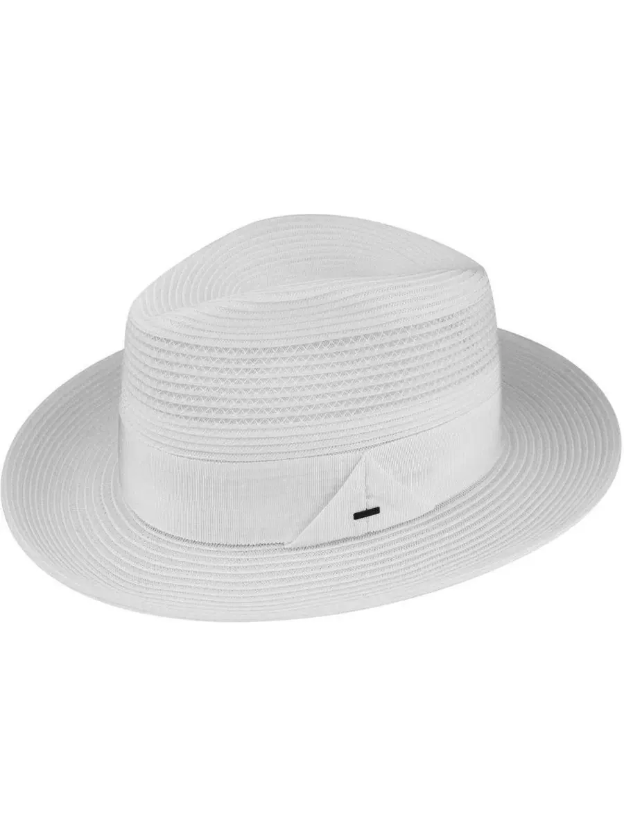 Мужская фетровая шляпа Max Fedora Bailey 1922 — белый