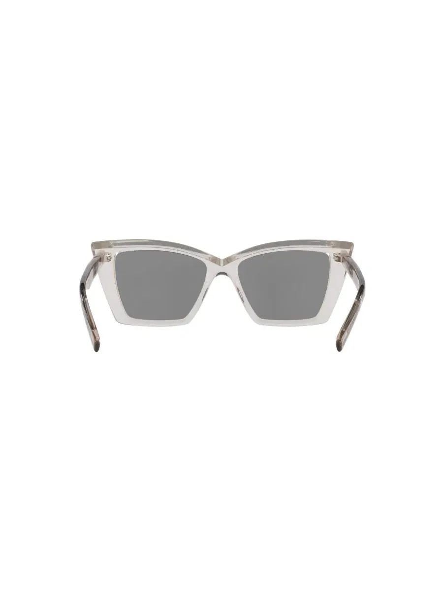 Солнцезащитные очки Cat Eye Saint Laurent — изображение 3 из 4, коричневый светлый