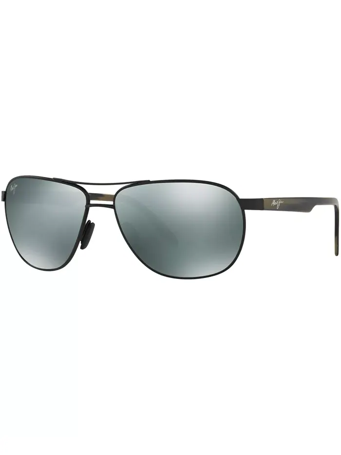 Поляризационные солнцезащитные очки, 728 Castles Maui Jim — изображение 1 из 2, серый