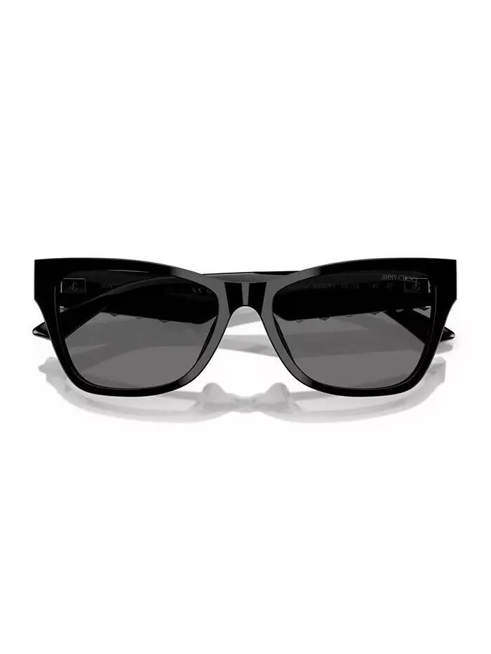 Женские поляризованные солнцезащитные очки JC5024HU Jimmy Choo — изображение 5 из 6, черный
