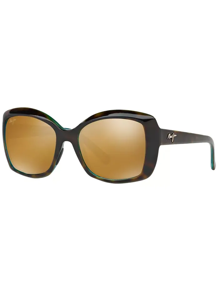 Женские поляризационные солнцезащитные очки Orchid Maui Jim — изображение 3 из 13, синий