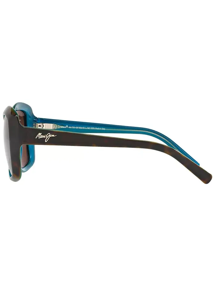 Женские поляризационные солнцезащитные очки Orchid Maui Jim — изображение 8 из 13, синий