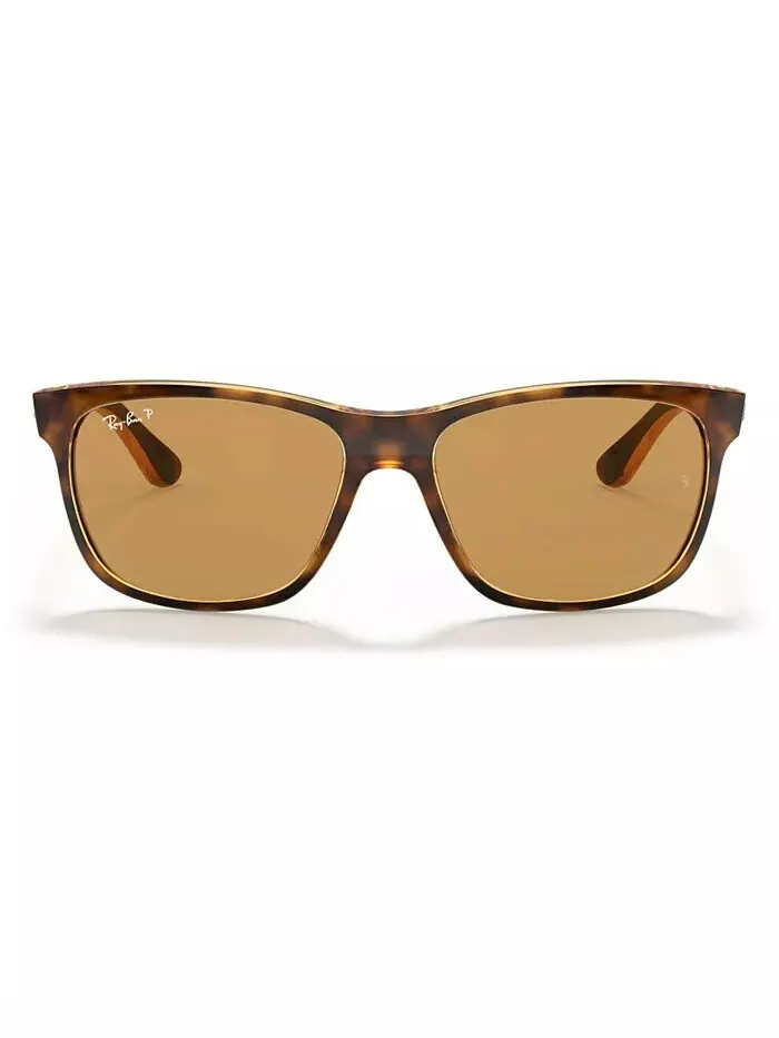 Поляризованные солнцезащитные очки Ray-Ban — изображение 1 из 7, желтый/коричневый