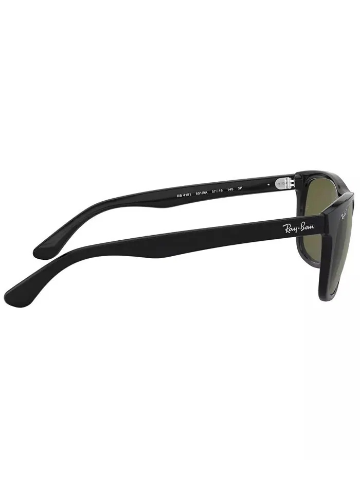 Поляризованные солнцезащитные очки Ray-Ban — изображение 4 из 7, черный/зеленый