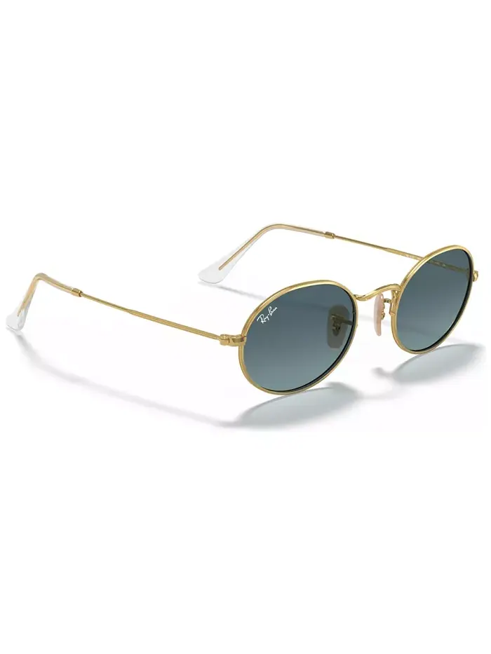 Солнцезащитные очки, RB3547 51 Ray-Ban — изображение 4 из 6, золотистый/синий серый