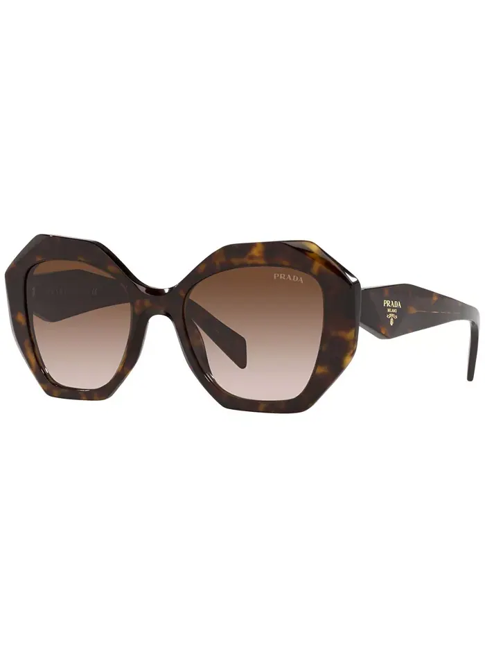 Солнцезащитные очки женские Symbole Irregular, модель PR 16WS PRADA — изображение 1 из 5, коричневый