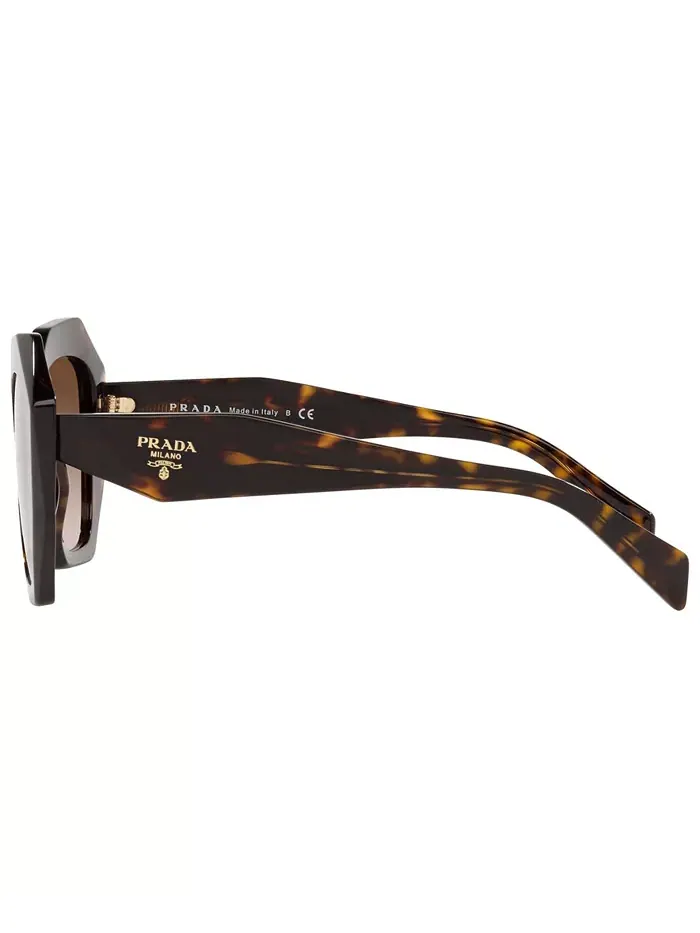 Солнцезащитные очки женские Symbole Irregular, модель PR 16WS PRADA — изображение 4 из 5, коричневый
