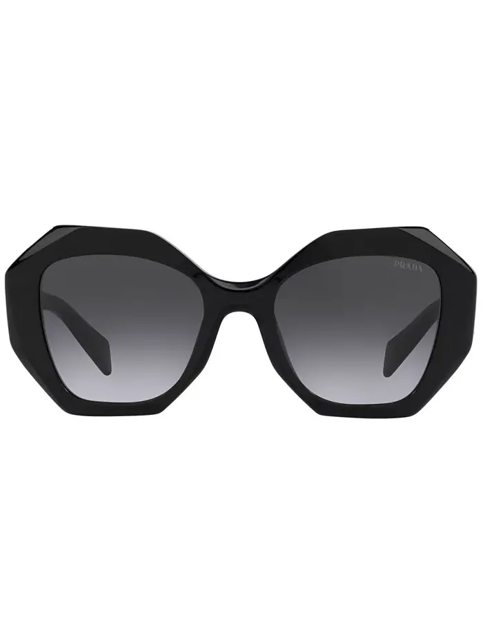 Солнцезащитные очки женские Symbole Irregular, модель PR 16WS PRADA — изображение 2 из 5, черный/серый