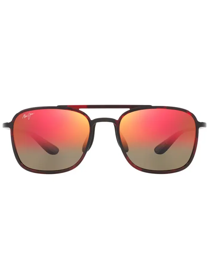 Унисекс солнцезащитные очки KEOKEA 55, MJ00068355-Z Maui Jim — изображение 2 из 10, красный