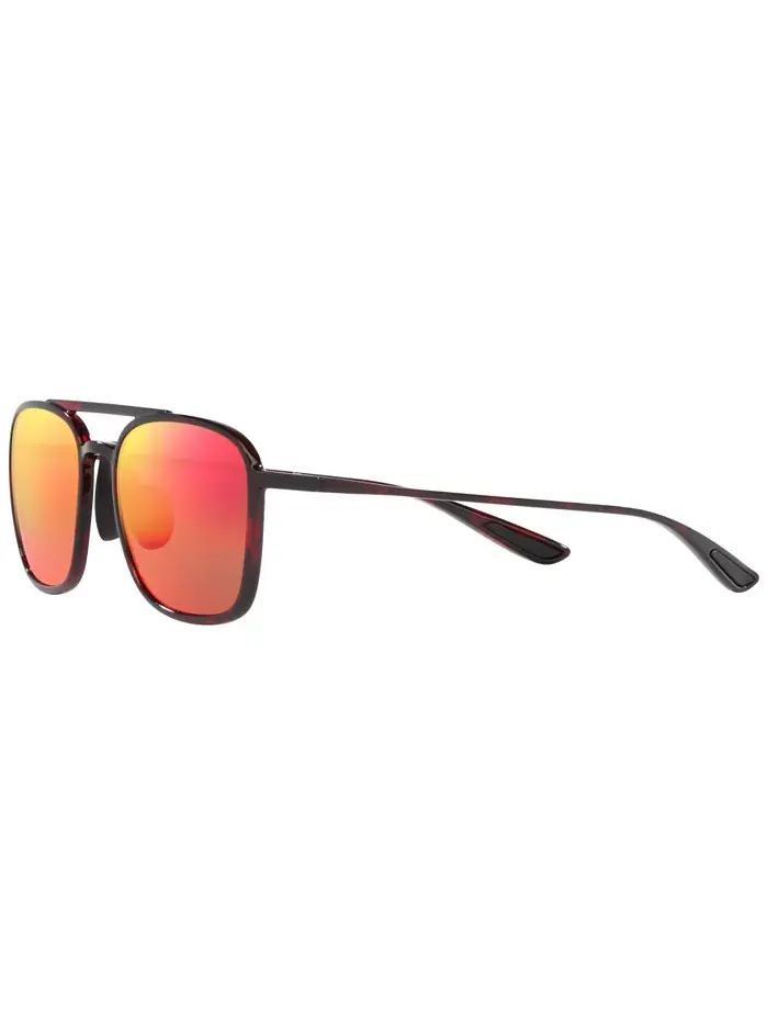 Унисекс солнцезащитные очки KEOKEA 55, MJ00068355-Z Maui Jim — изображение 5 из 10, красный