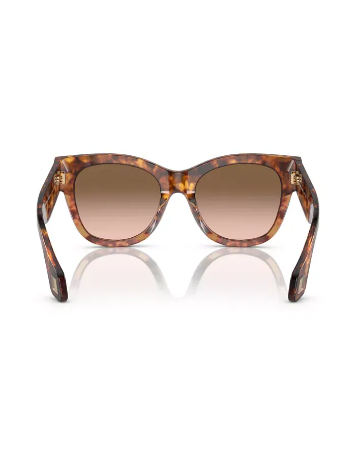 Женские солнцезащитные очки, градиент AR8195U Giorgio Armani — изображение 4 из 5, оранжевый