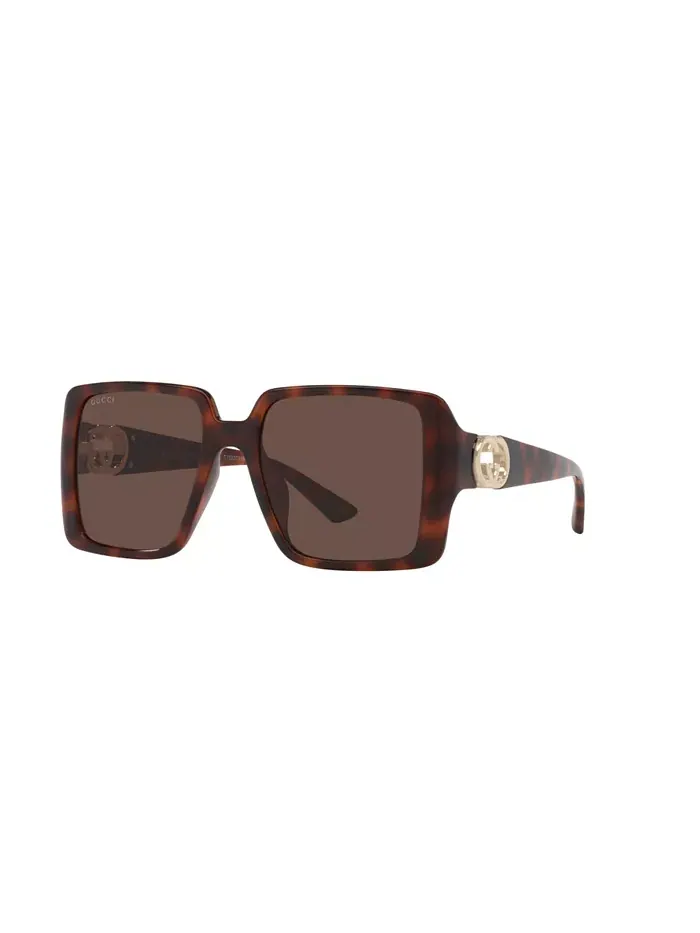 Женские солнцезащитные очки большого размера, GG1692SA GC002293 Gucci — изображение 1 из 5, коричневый
