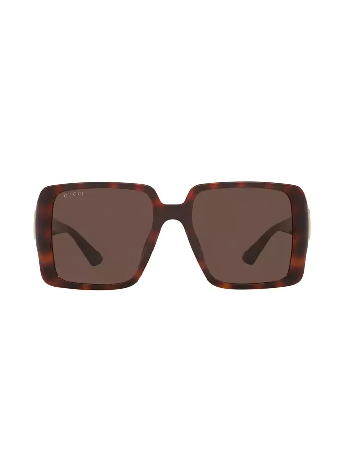 Женские солнцезащитные очки большого размера, GG1692SA GC002293 Gucci — изображение 2 из 5, коричневый