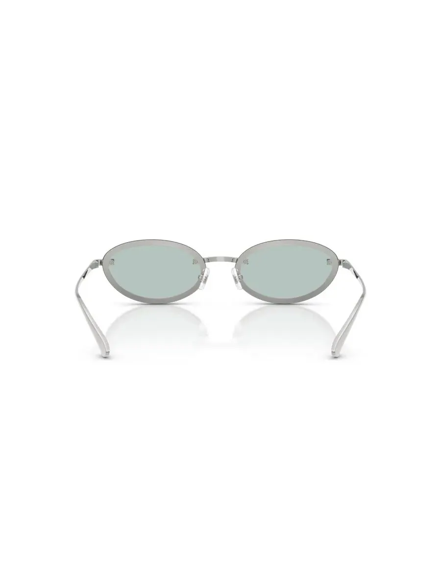 Женские овальные солнцезащитные очки, JC4020B Jimmy Choo — изображение 4 из 6, серебряный
