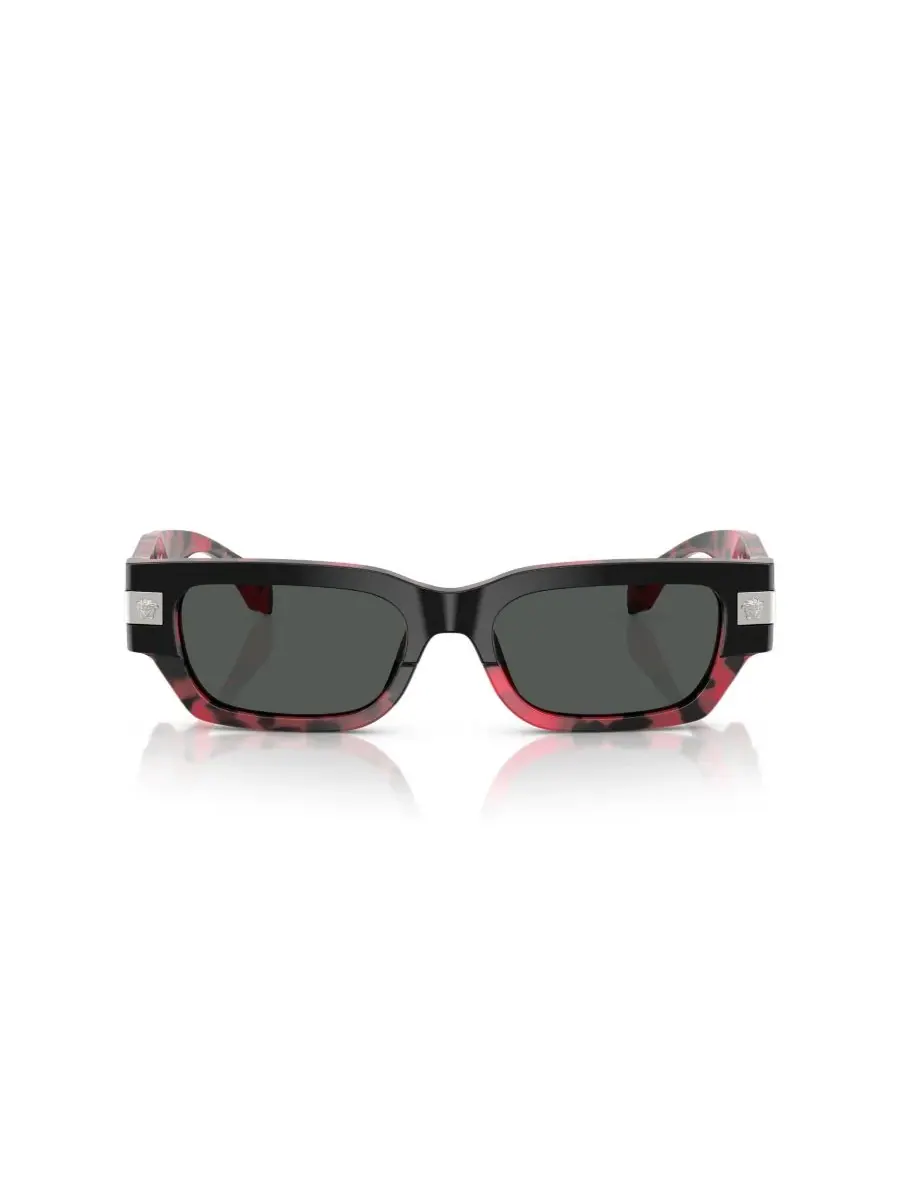 Мужские прямоугольные солнцезащитные очки, VE4465 Versace — изображение 2 из 5, черный
