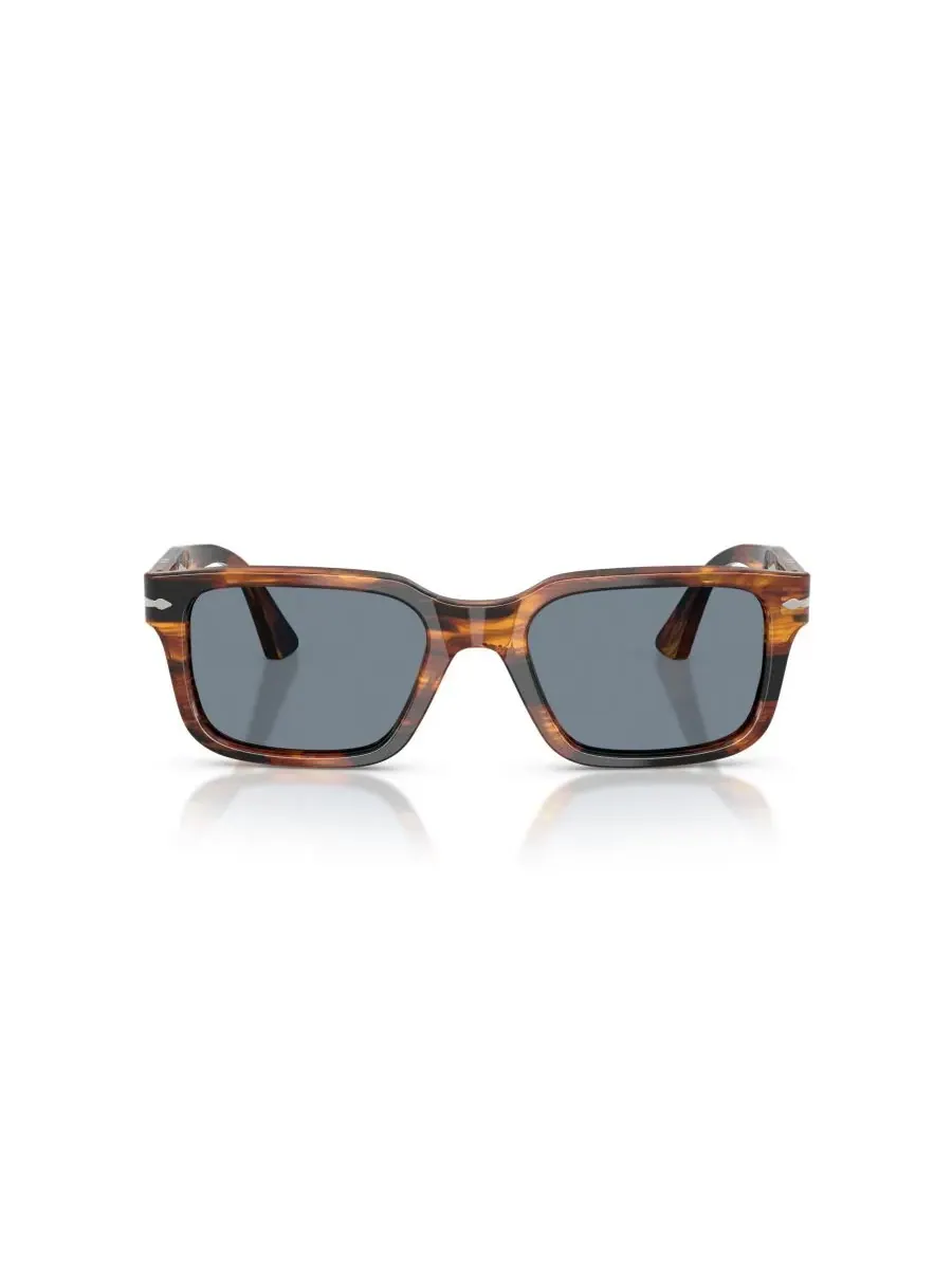 Мужские прямоугольные солнцезащитные очки, PO3272S Persol — изображение 2 из 8, коричневый