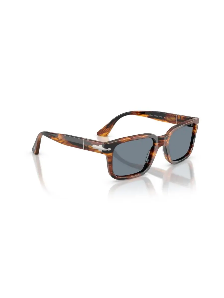Мужские прямоугольные солнцезащитные очки, PO3272S Persol — изображение 5 из 8, коричневый
