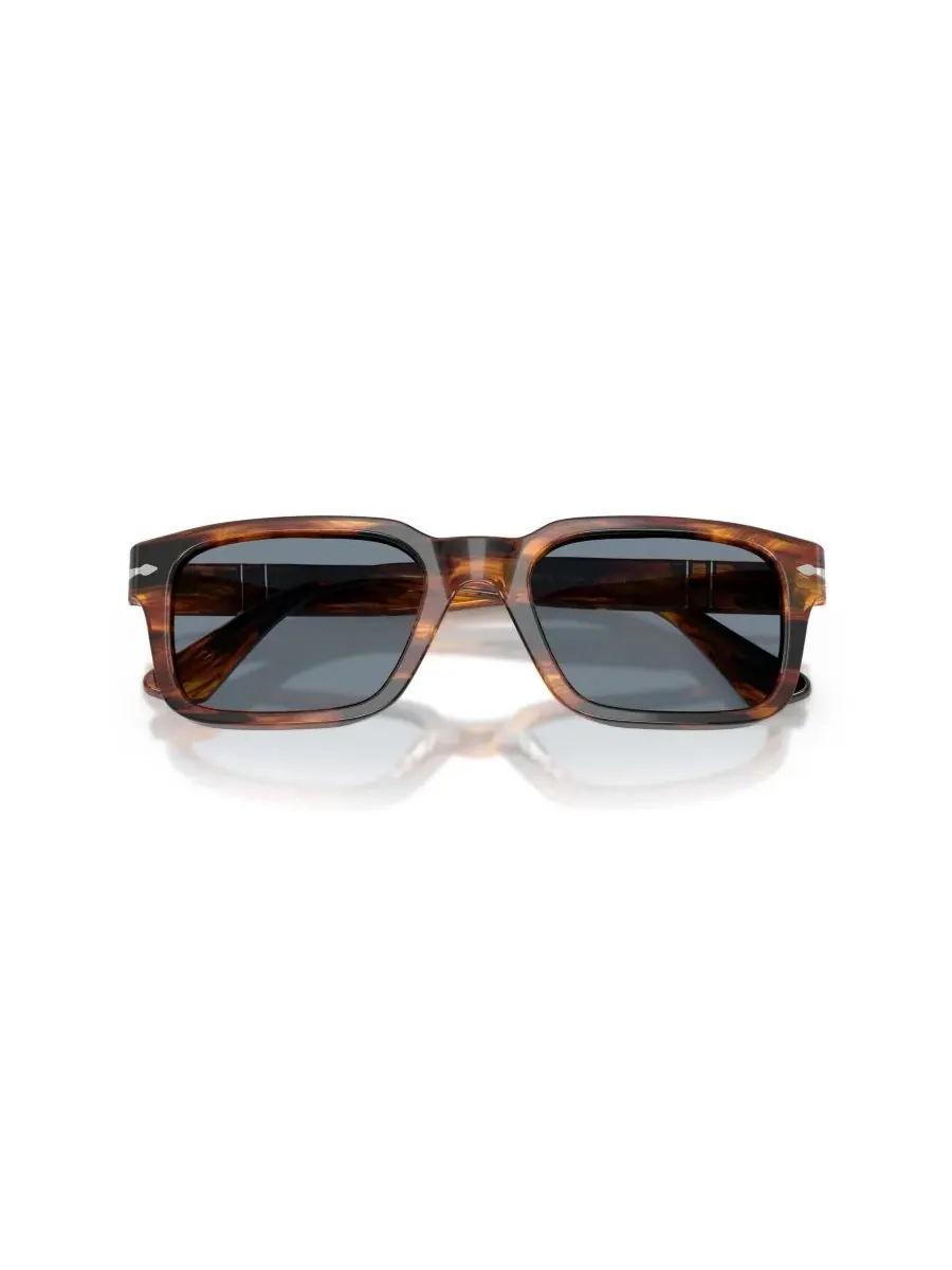 Мужские прямоугольные солнцезащитные очки, PO3272S Persol — изображение 6 из 8, коричневый