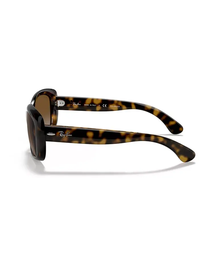 Женские поляризационные солнцезащитные очки, RB4101 JACKIE OHH Ray-Ban — изображение 2 из 6, коричневый