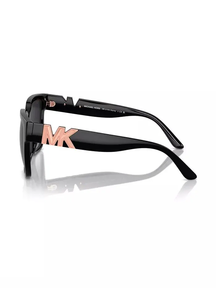 Женские поляризованные солнцезащитные очки Karlie Mk2170U Michael Kors — изображение 3 из 6, черный