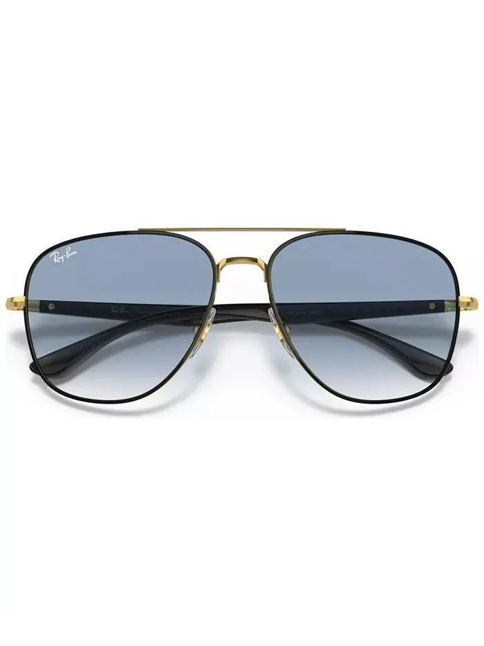 Солнцезащитные очки унисекс Ray-Ban — изображение 2 из 9, золотистый