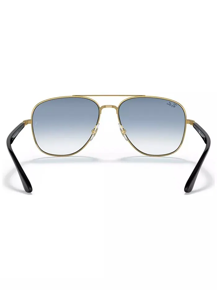 Солнцезащитные очки унисекс Ray-Ban — изображение 3 из 9, золотистый