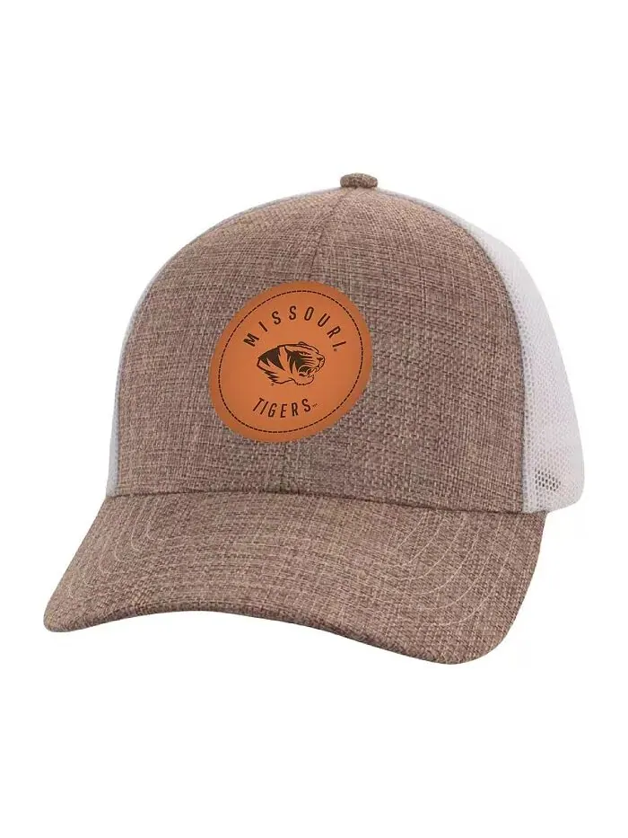 Мужская бежево-белая кепка Missouri Tigers Pregame Adjustable Hat Ahead