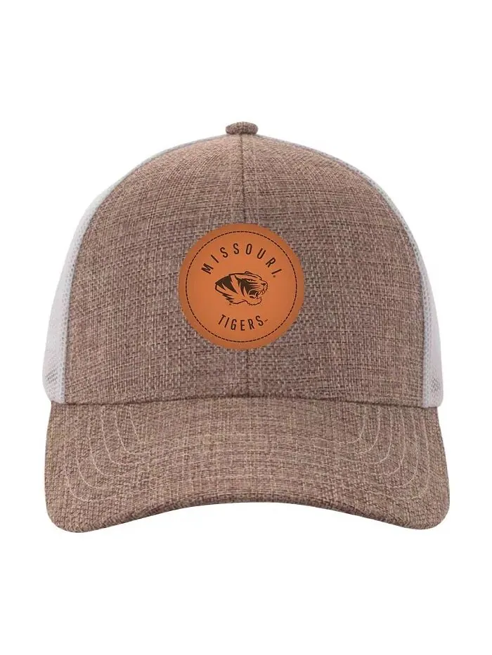 Мужская бежево-белая кепка Missouri Tigers Pregame Adjustable Hat Ahead — изображение 4 из 4