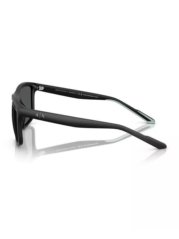 Мужские солнцезащитные очки AX4149SU A|X Armani Exchange — изображение 2 из 5, черный