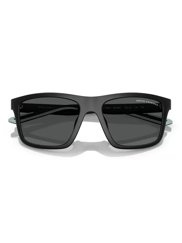 Мужские солнцезащитные очки AX4149SU A|X Armani Exchange — изображение 4 из 5, черный