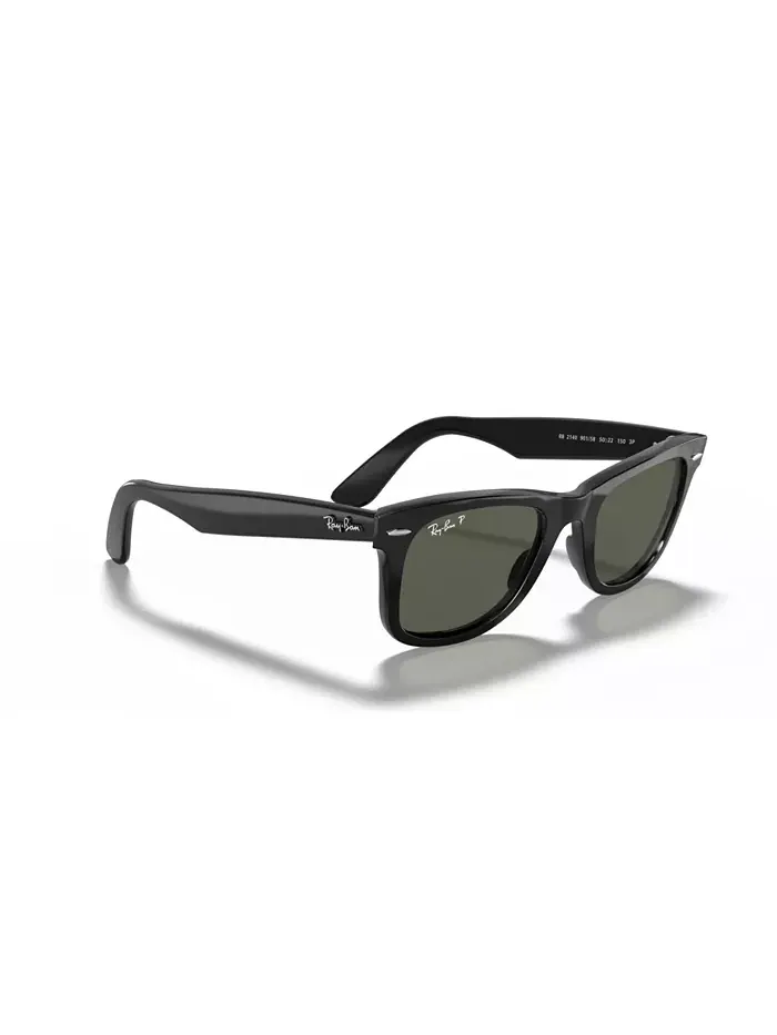 Поляризованные унисекс солнцезащитные очки, RB2140 ORIGINAL WAYFARER Ray-Ban — изображение 4 из 6, зеленый