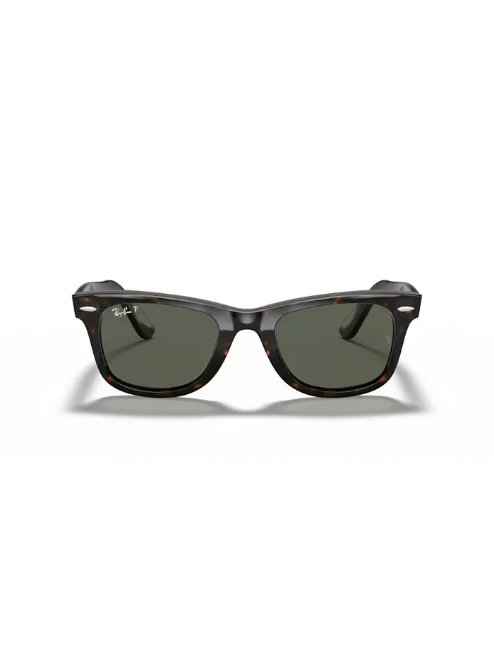 Поляризованные унисекс солнцезащитные очки, RB2140 ORIGINAL WAYFARER Ray-Ban — изображение 2 из 6, зеленый